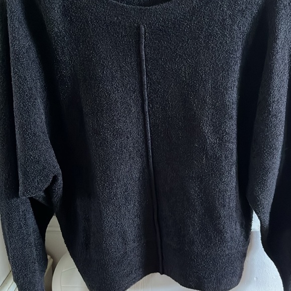 Barefoot Dreams CozyChicLite Dolman Pullover Sweater Size S Deep Jade - Picture 11 of 13